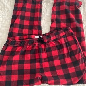 Men’s Buffalo Plaid Fleece Pajamas
